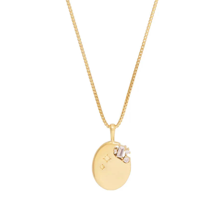 Count Your Blessings '4' 14K Gold Vermeil Pendant