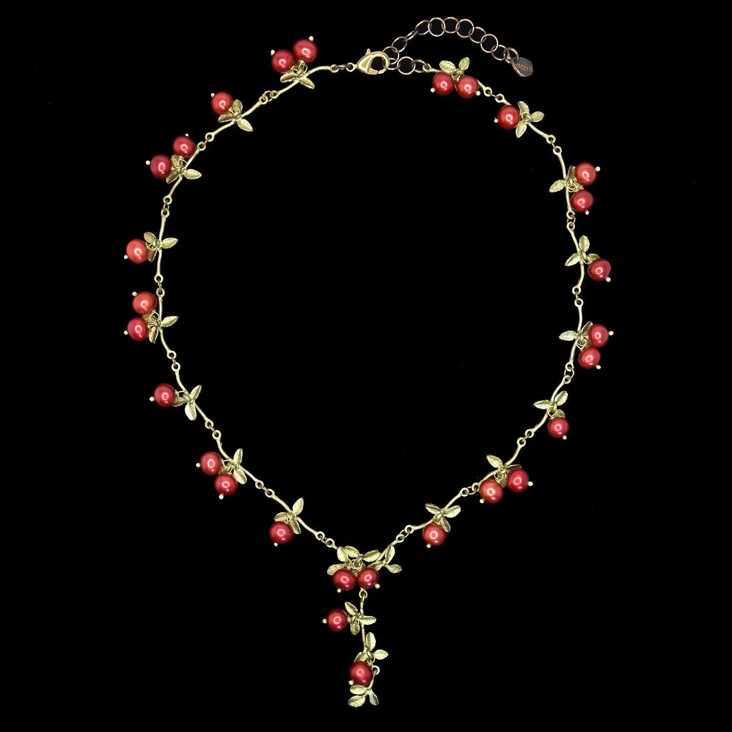 Cranberry Necklace - Statement