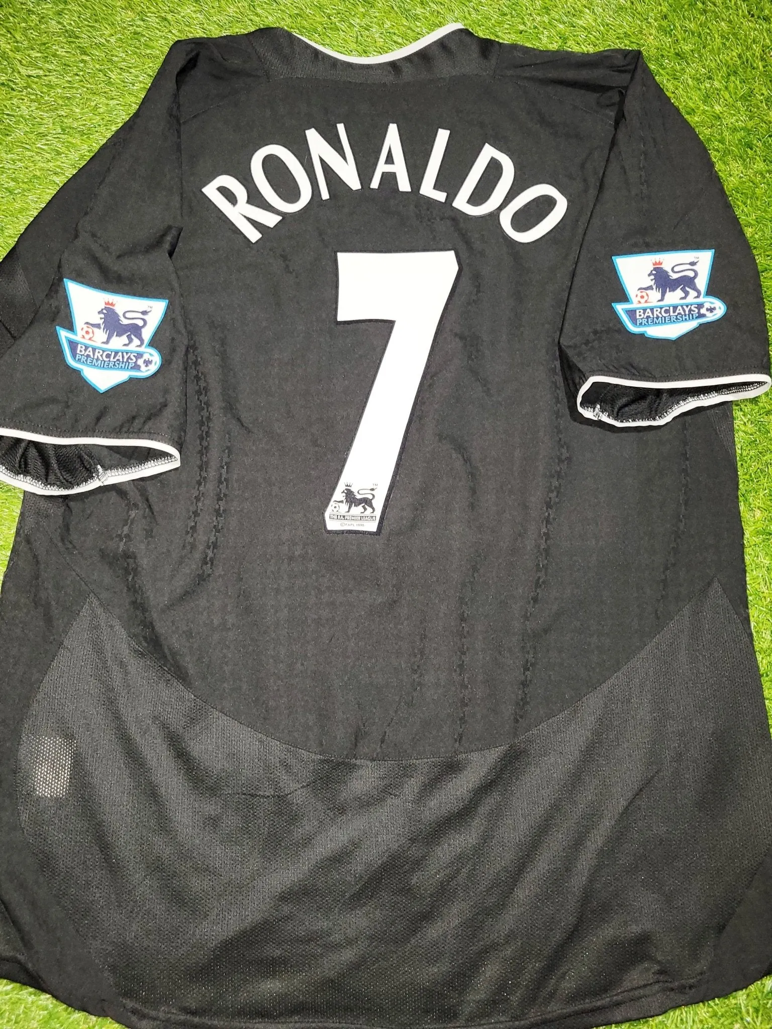 Cristiano Ronaldo Manchester United 2004-2005 XL Away STAND UP SPEAK UP Jersey Shirt