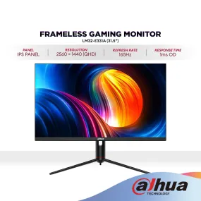 DAHUA LM32-E331A 32" QHD IPS Gaming Monitor | 165Hz | Adaptive Sync | 1ms | Type-C