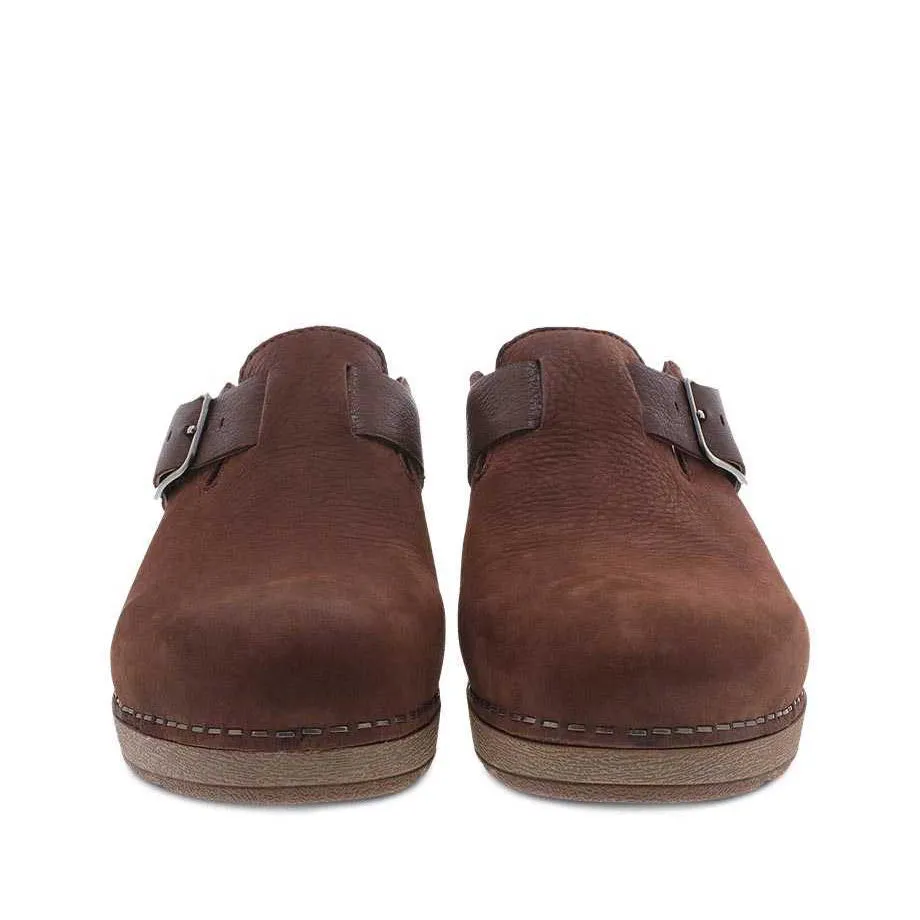 Dansko Caia Clog - Brown Milled Nubuck