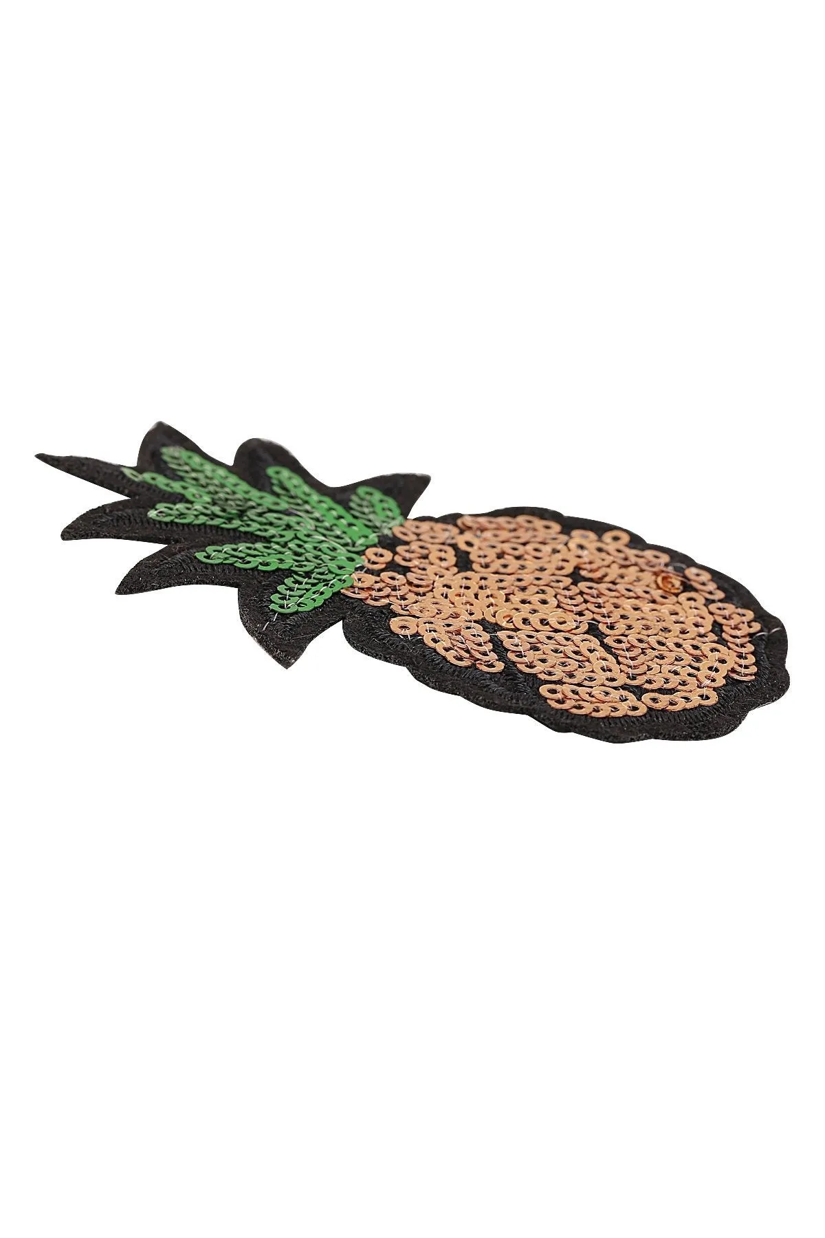 Decorative Embroidery Glitter Pineapple Sequins Patch