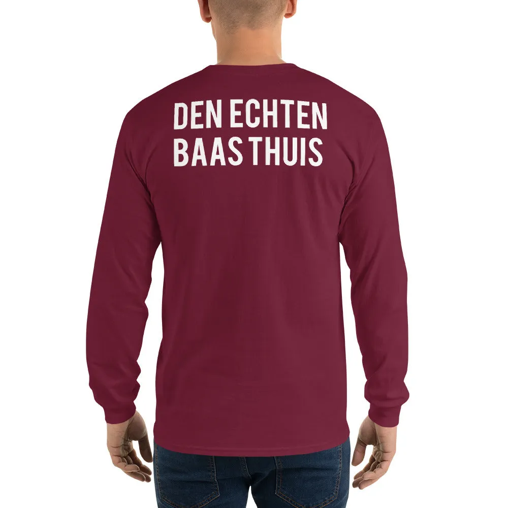 Den Echten Baas Thuis - Long Sleeve T-Shirt