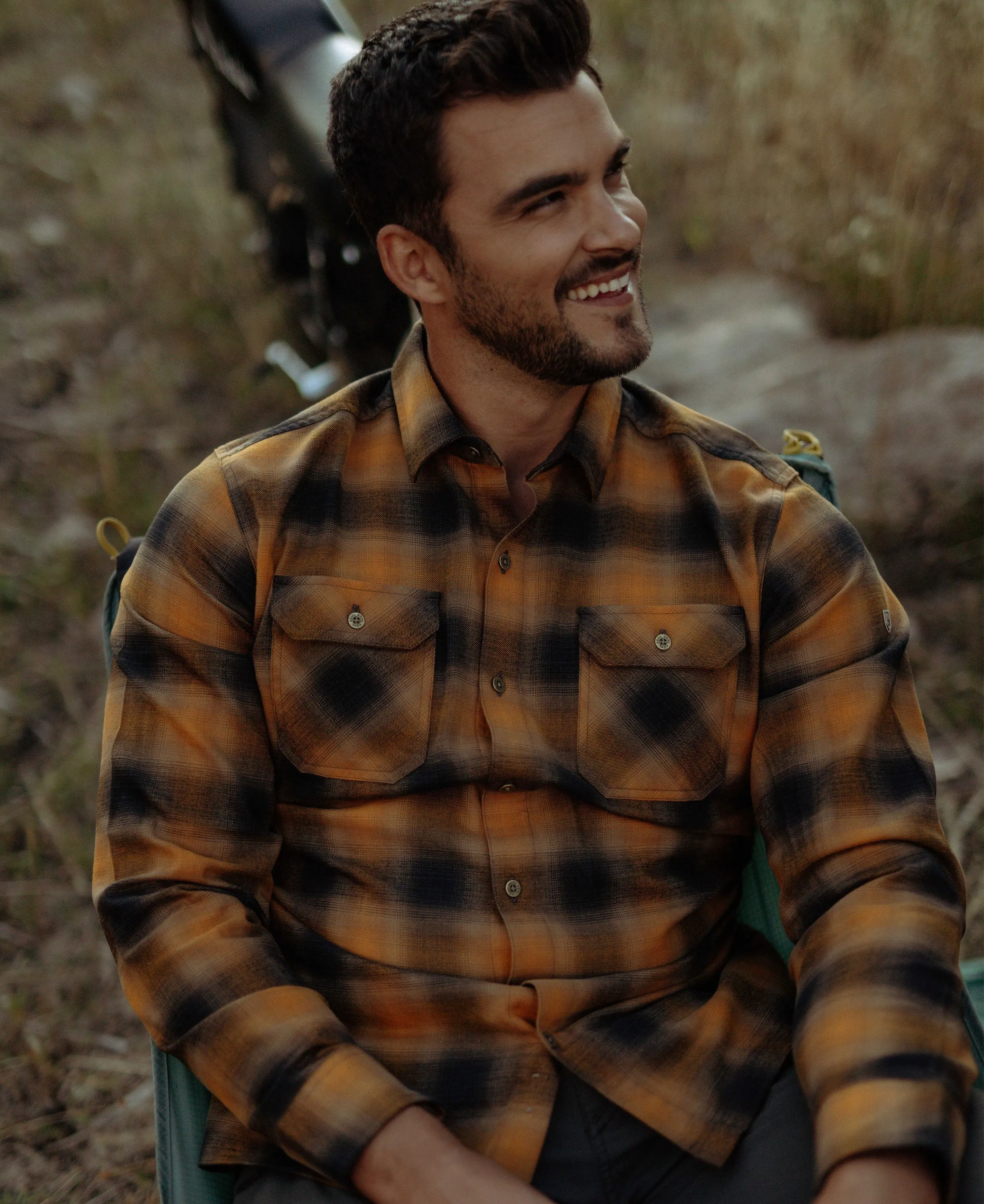 Dillingr Flannel Shirt - Teakwood