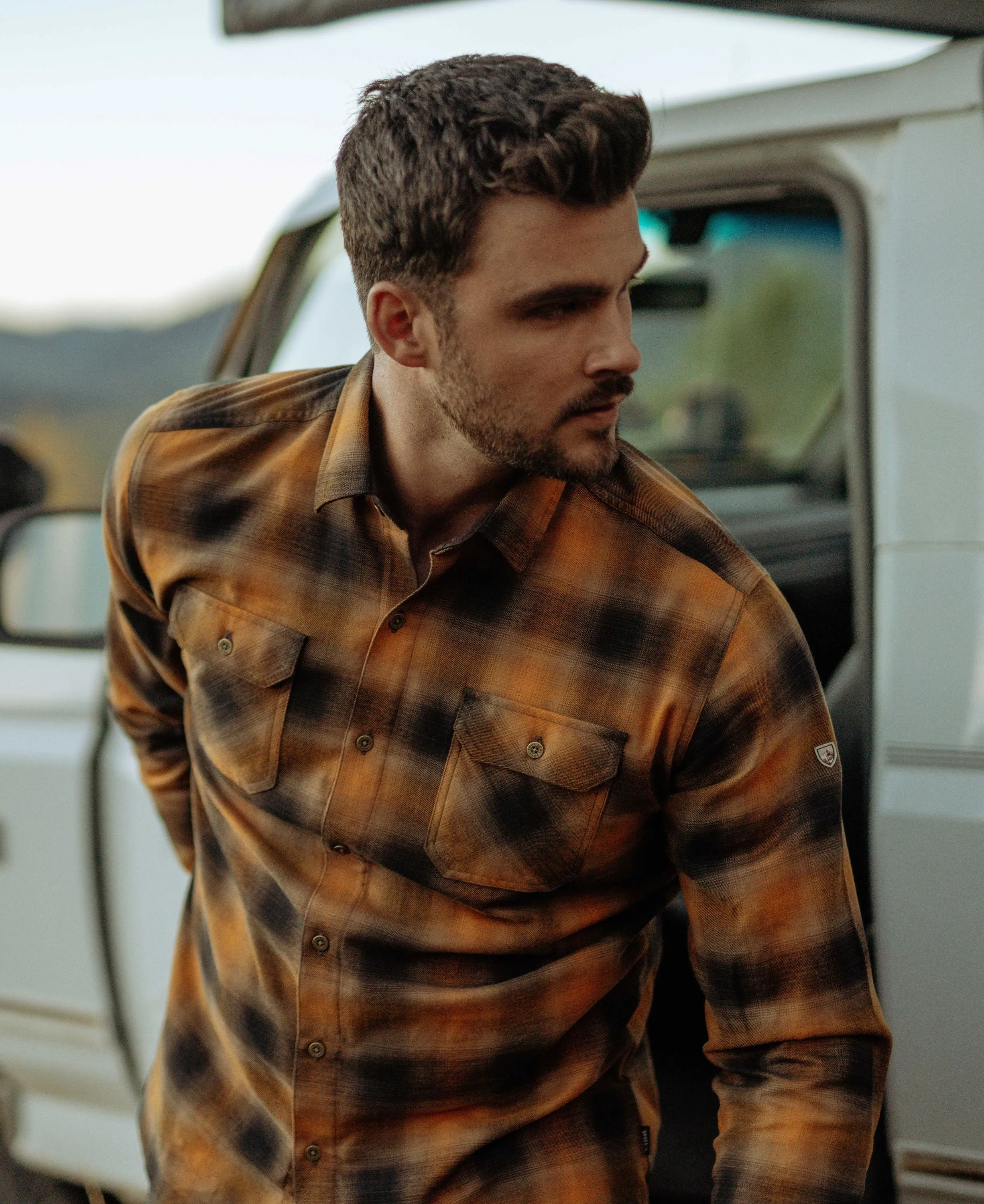 Dillingr Flannel Shirt - Teakwood