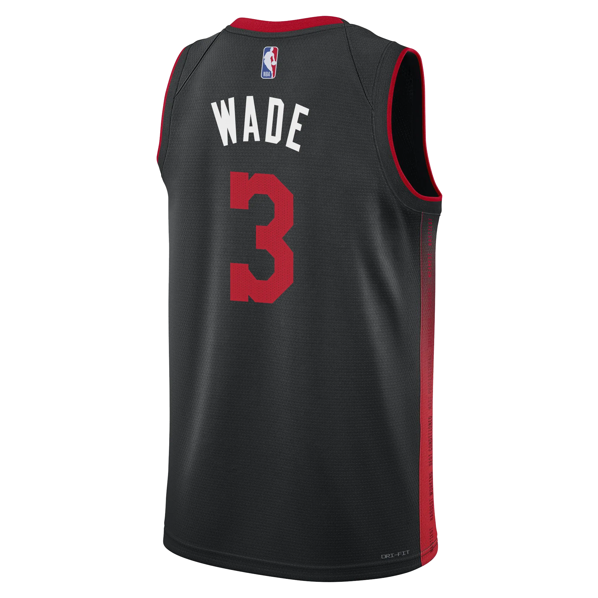 Dwyane Wade Nike HEAT Culture Swingman Jersey