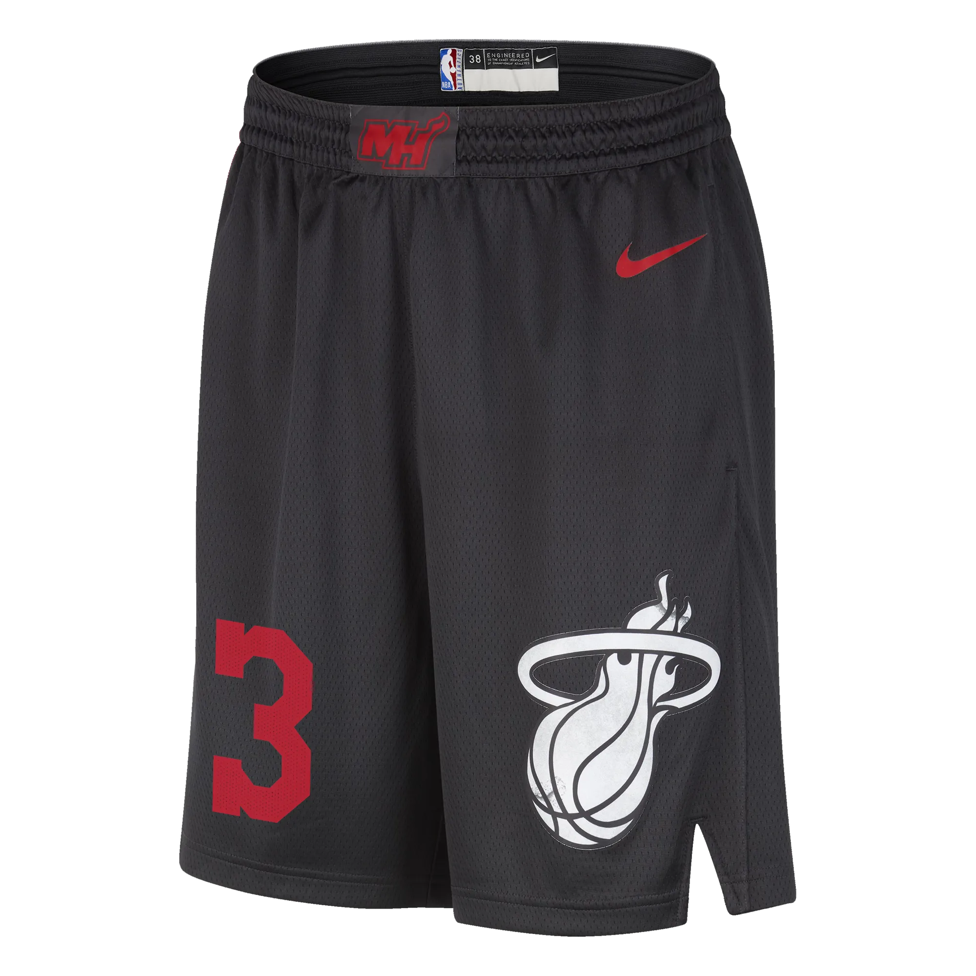 Dwyane Wade Nike HEAT Culture Youth Swingman Shorts