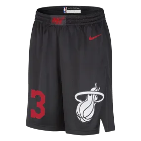 Dwyane Wade Nike HEAT Culture Youth Swingman Shorts