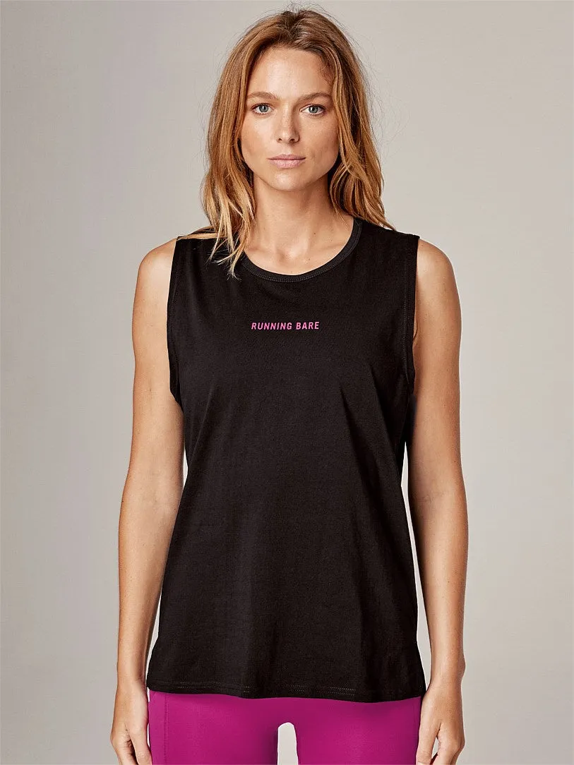 Easy Rider Muscle Tank (Black/Wild Rose)