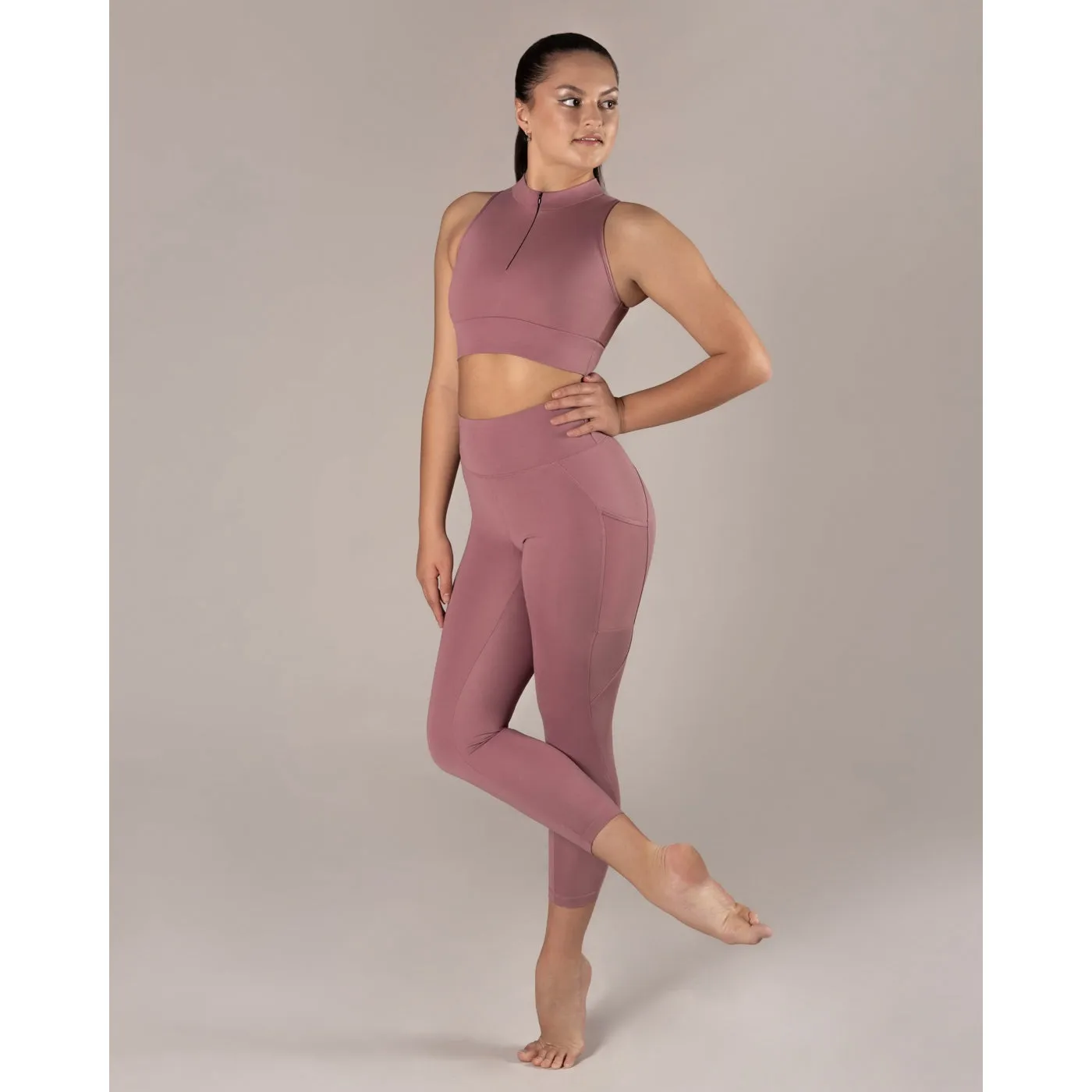 Energetiks Kity Crop | Mauve Haze