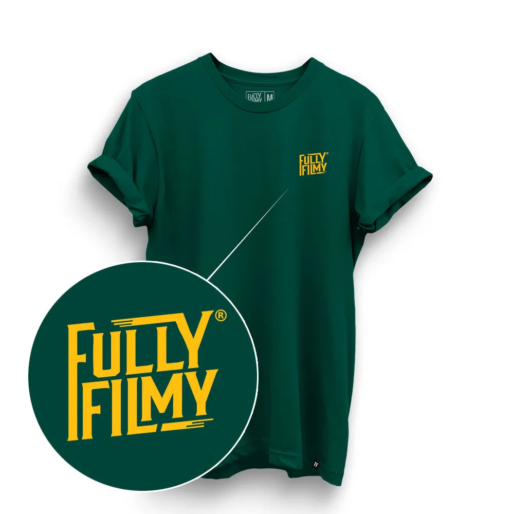 FF Yellow Logo Green T-Shirt (Left Pocket)