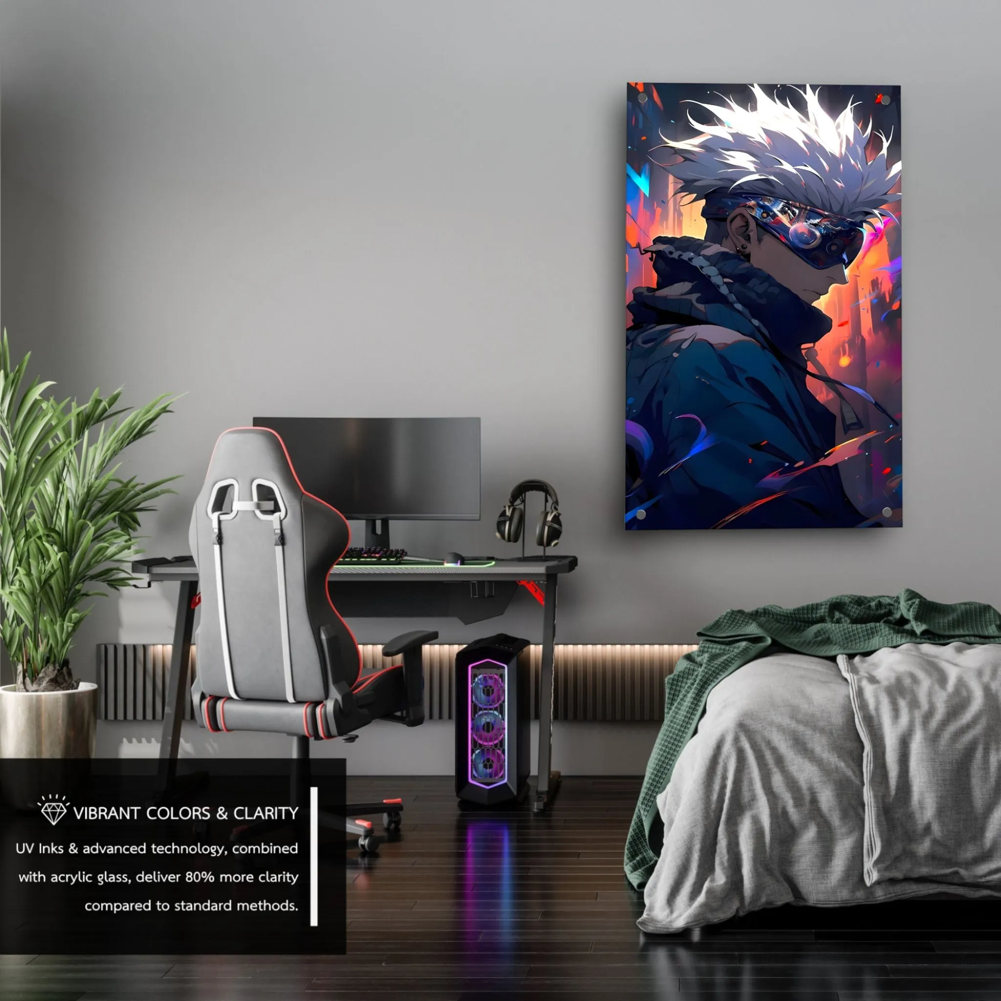 Gojo (Dream-World) Acrylic Wall Art