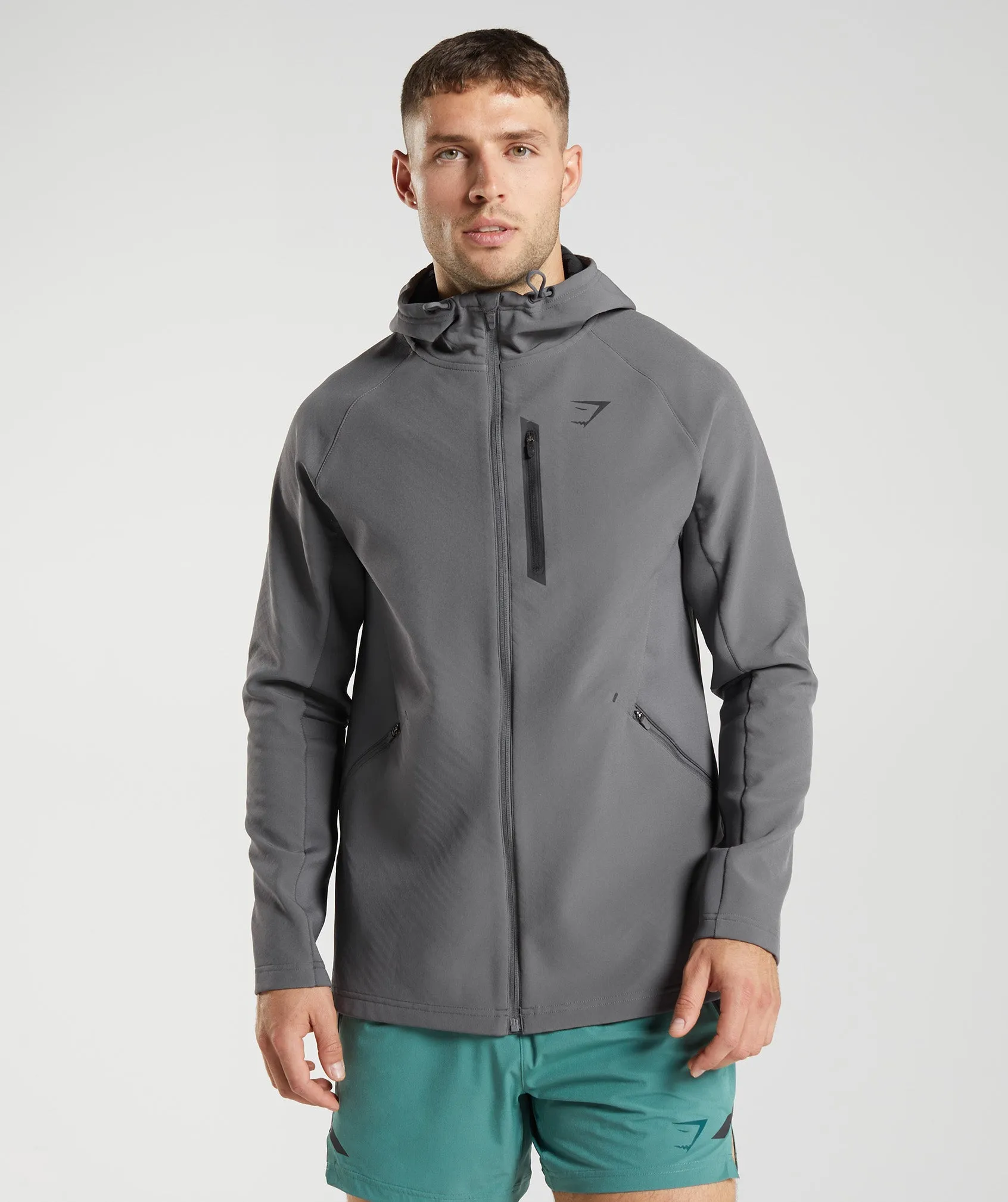 Gymshark Apex Jacket - Silhouette Grey