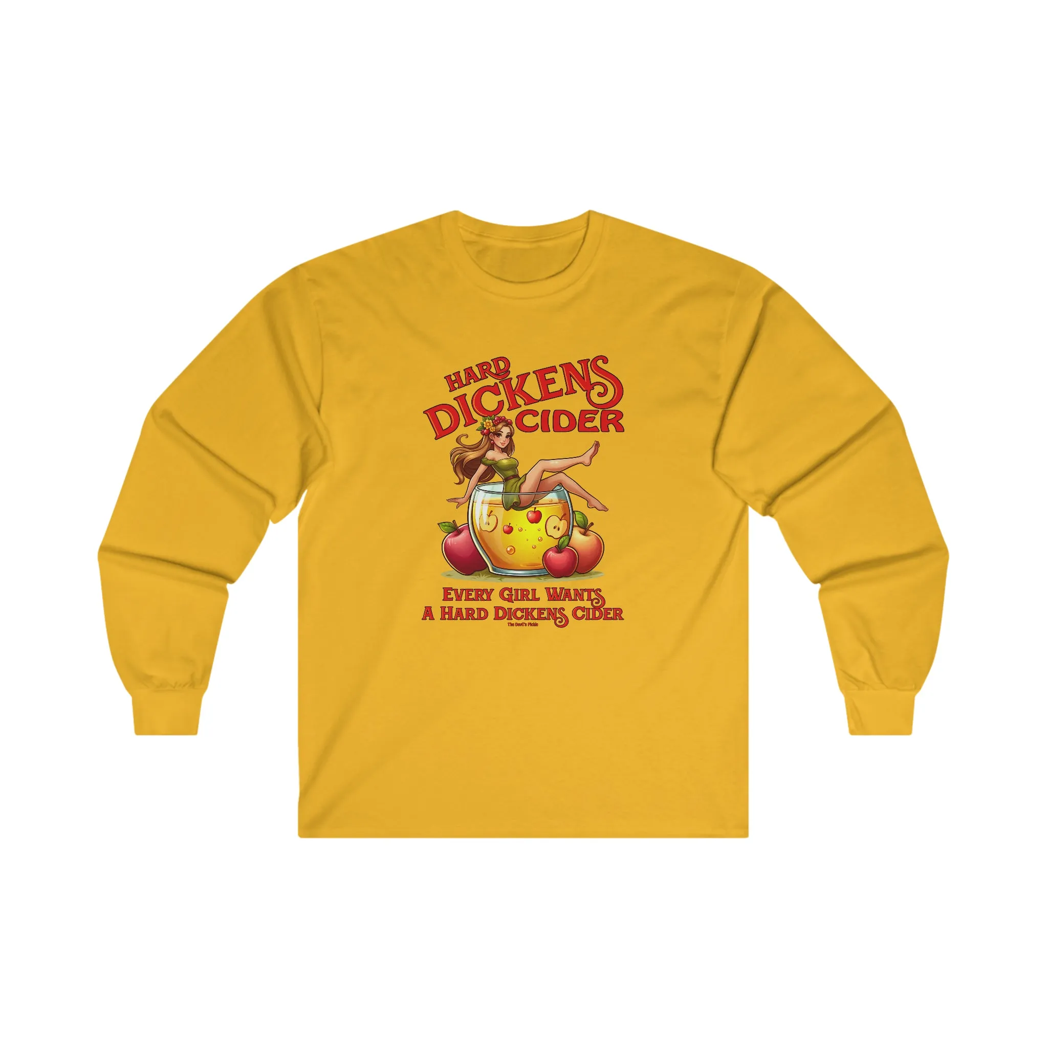 Hard Dickens Cider Long Sleeve Tee