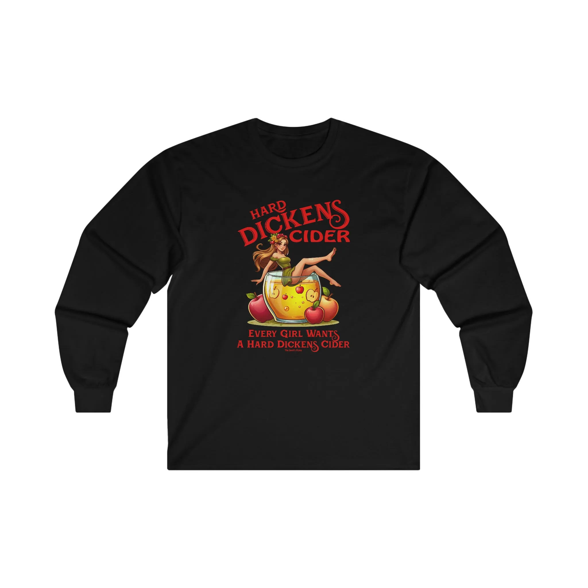 Hard Dickens Cider Long Sleeve Tee