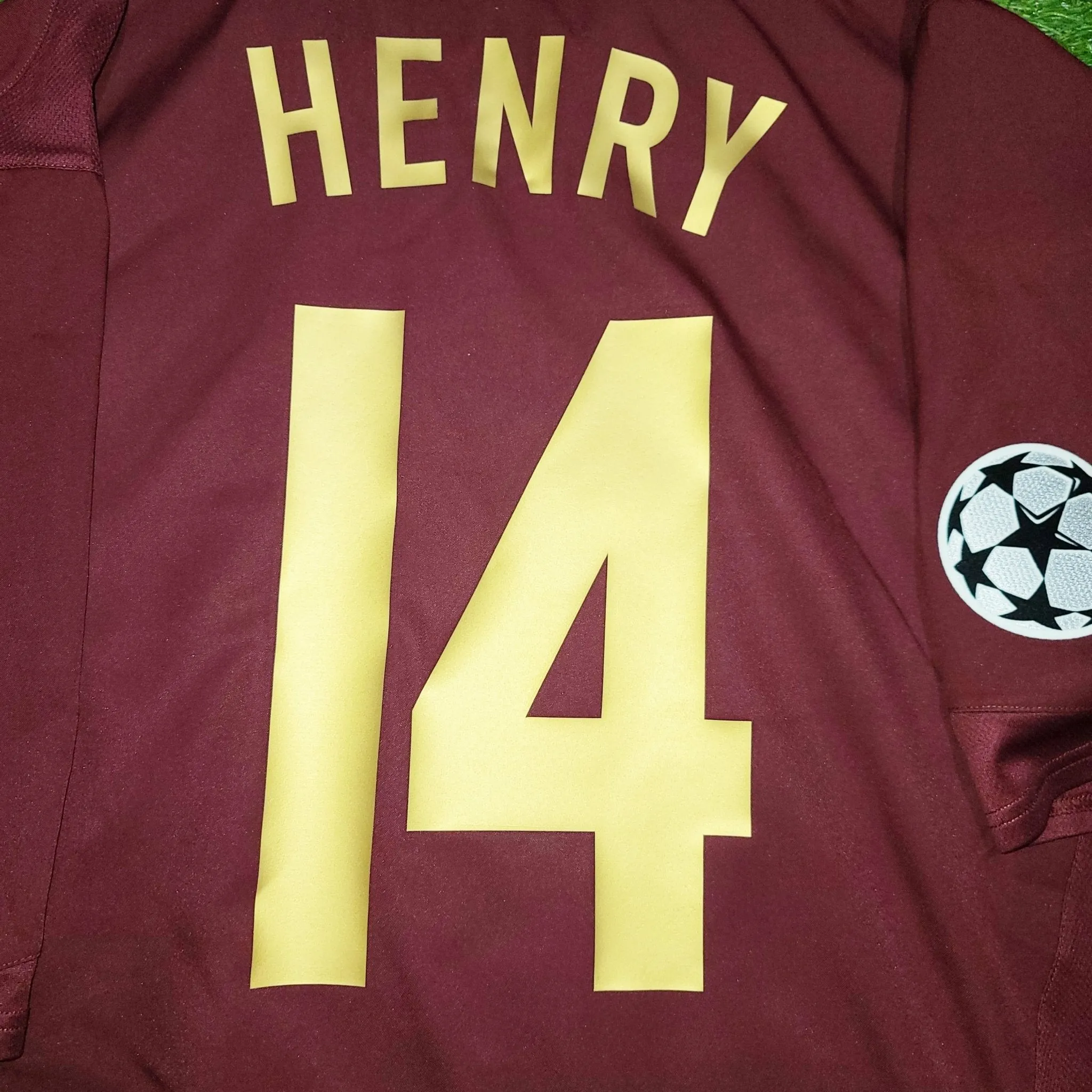 Henry Arsenal Nike Home 2005 2006 HIGHBURY COMMEMORATIVE UEFA Jersey Shirt XL SKU# 195578