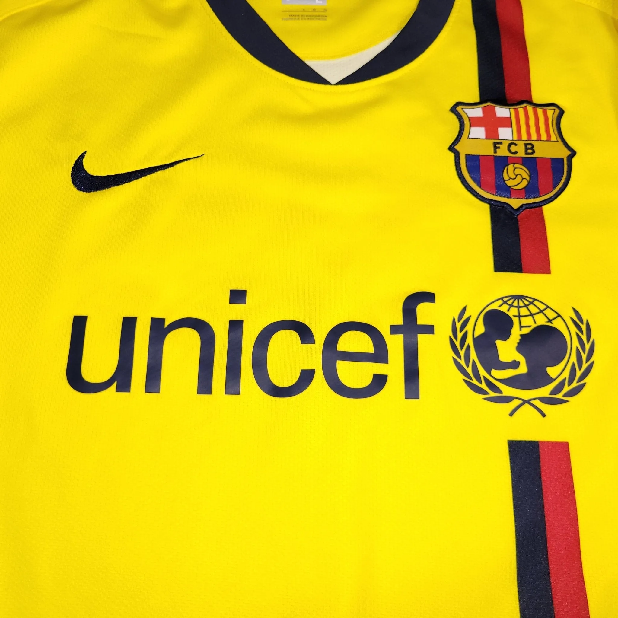 Henry Barcelona TREBLE SEASON 2008 2009 Away Soccer Jersey Shirt L SKU# 286787-760