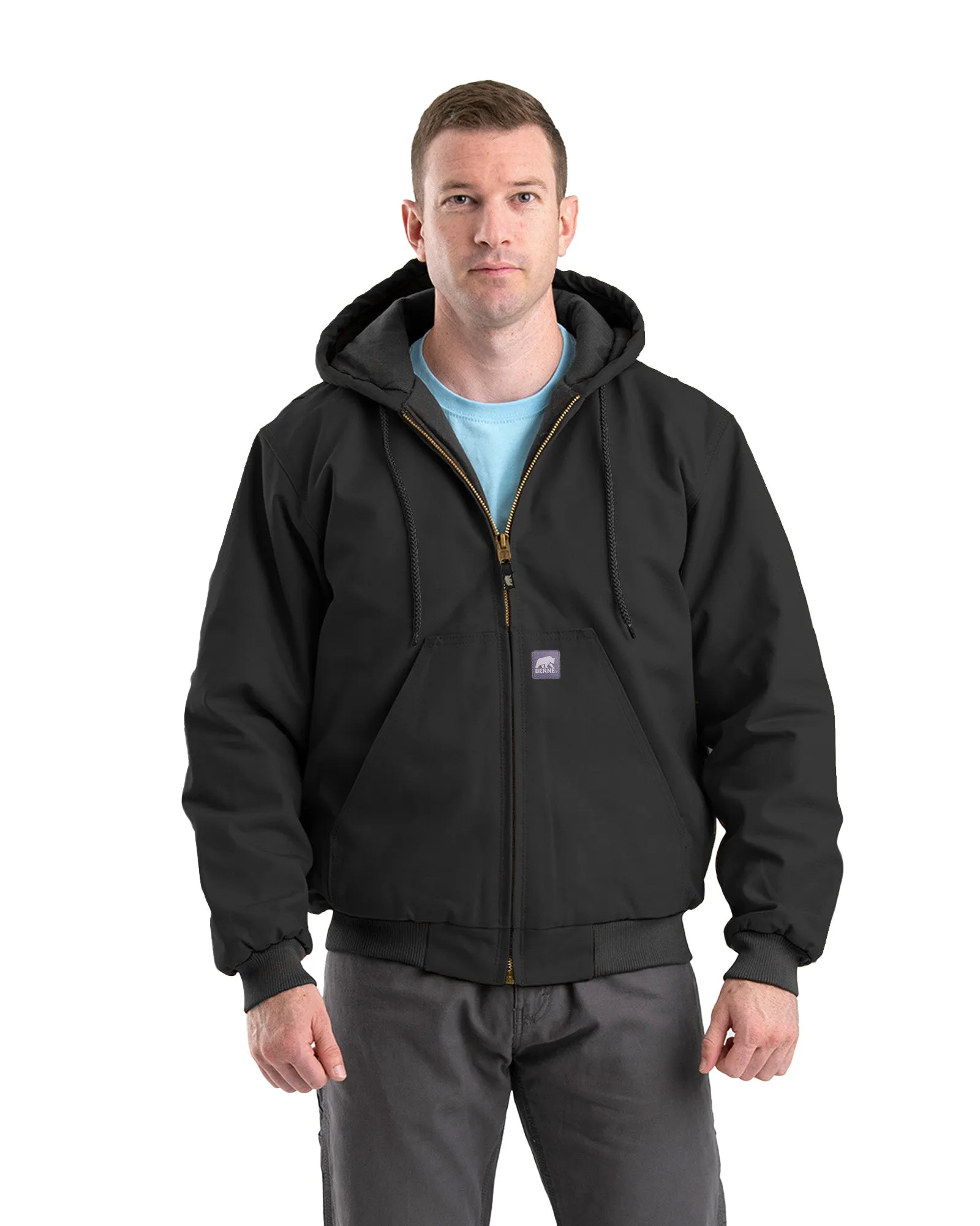 Heritage Duck Hooded Active Work Jacket