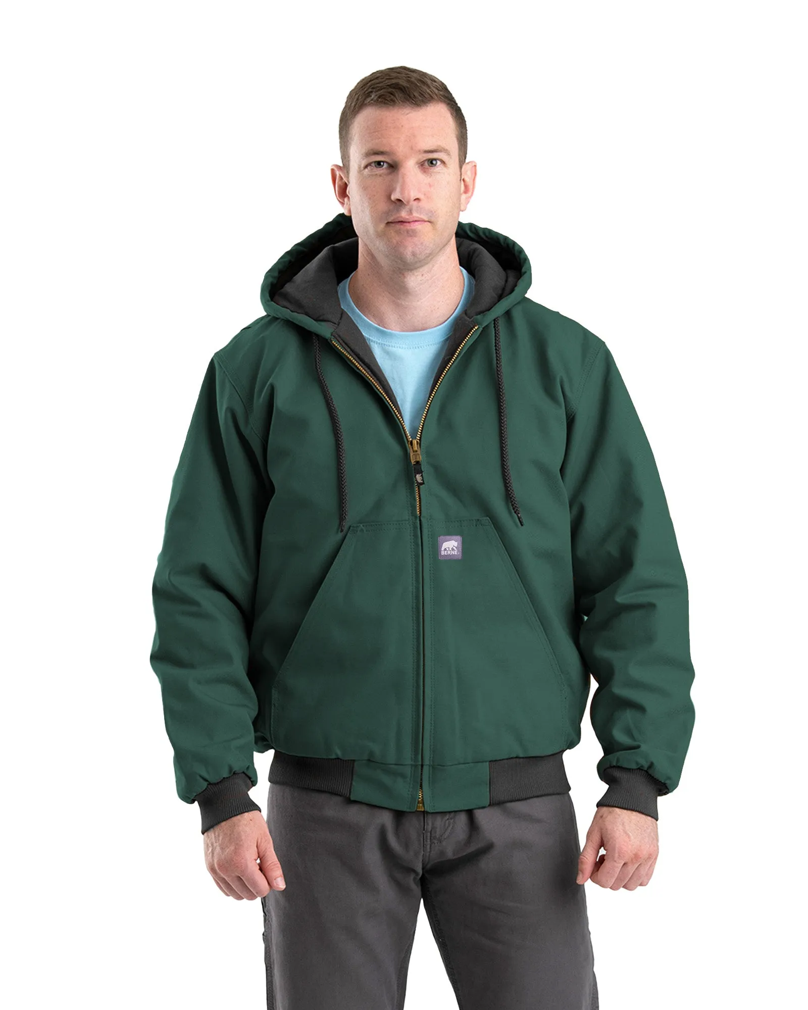 Heritage Duck Hooded Active Work Jacket