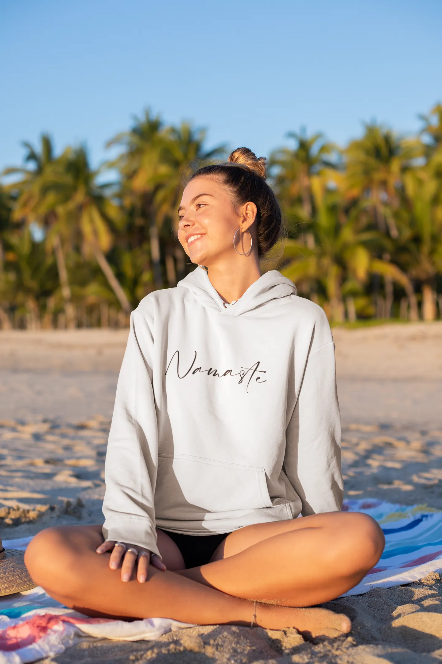 Hoodie Unisex - Namaste -