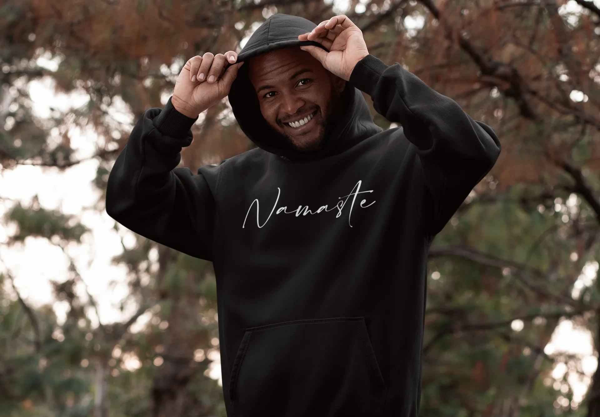 Hoodie Unisex - Namaste -