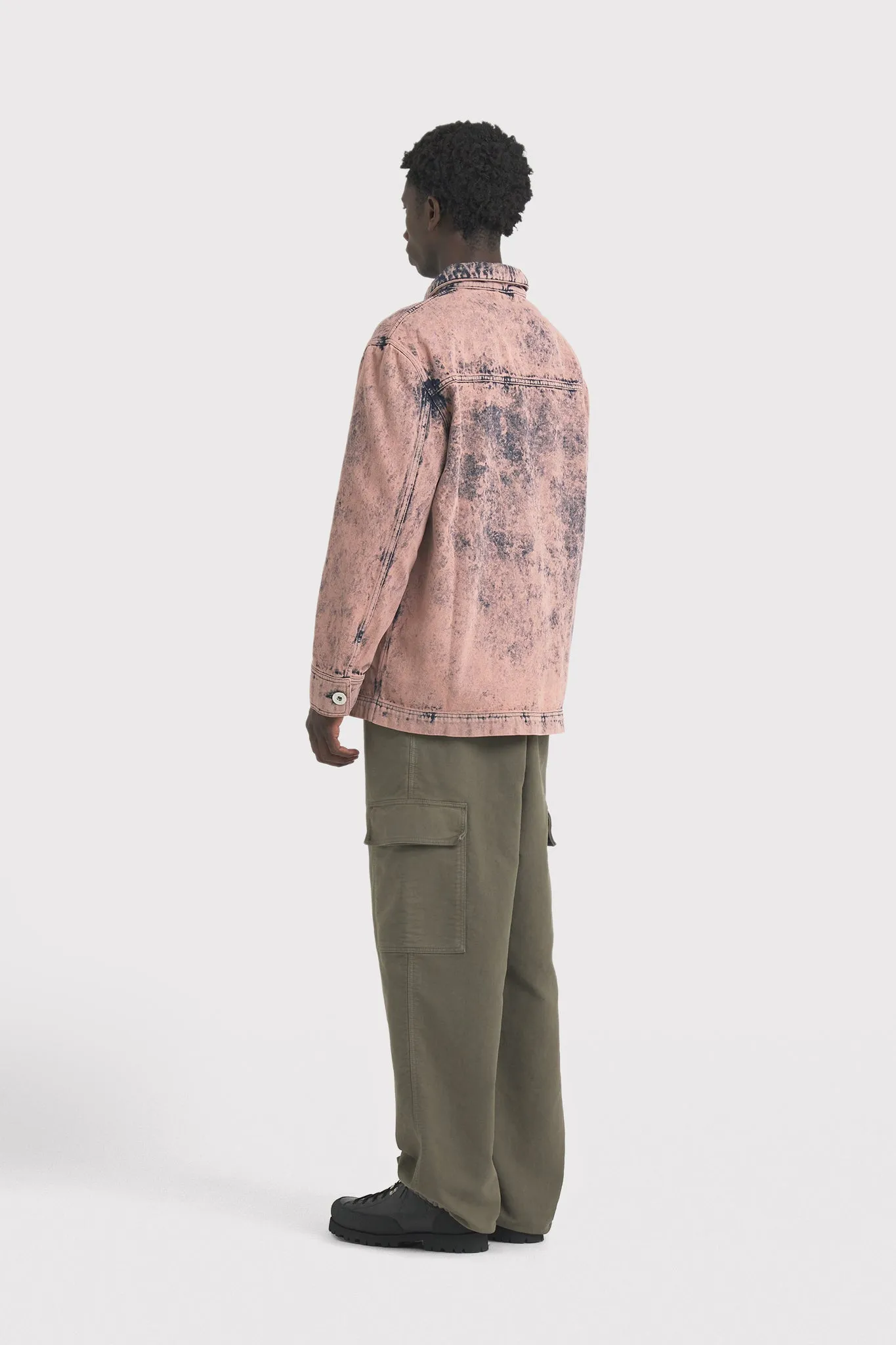 HOPPER DENIM OVERDYED PINK