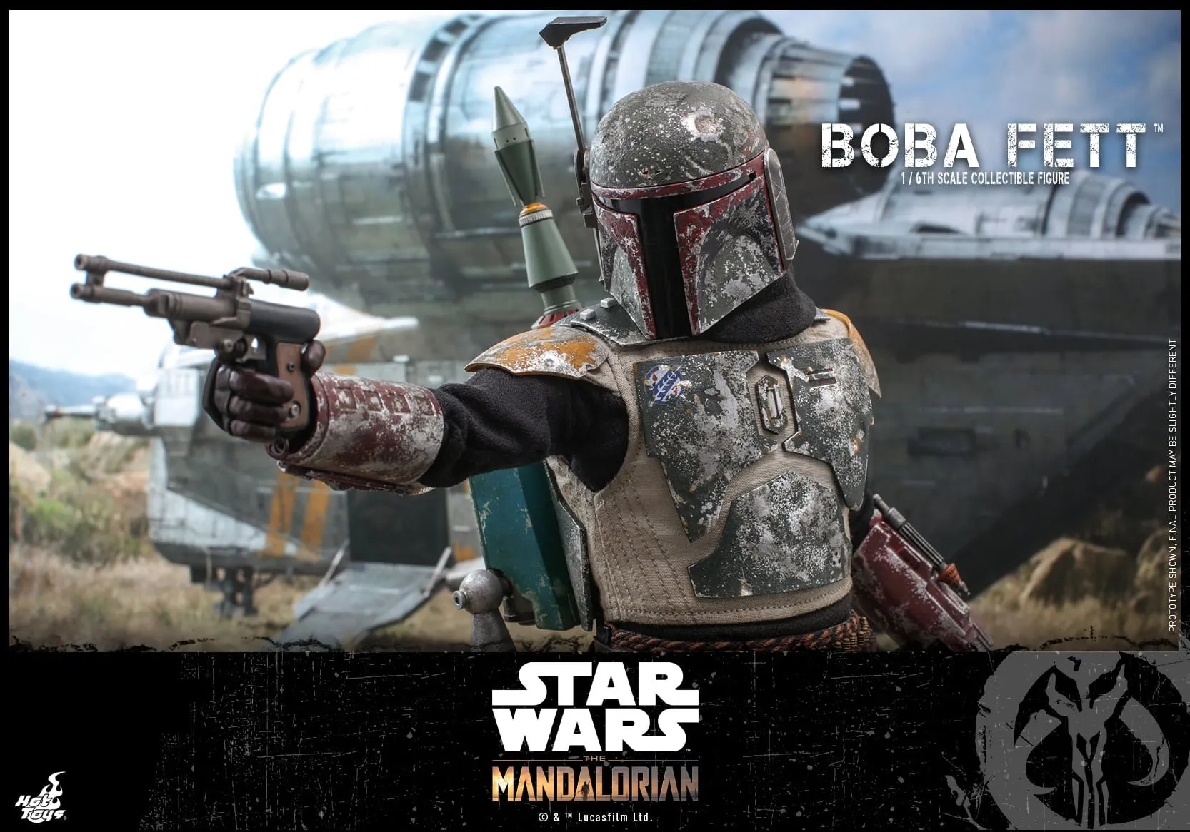 Hot Toys Star Wars The Mandalorian Boba Fett Sixth Scale Figure