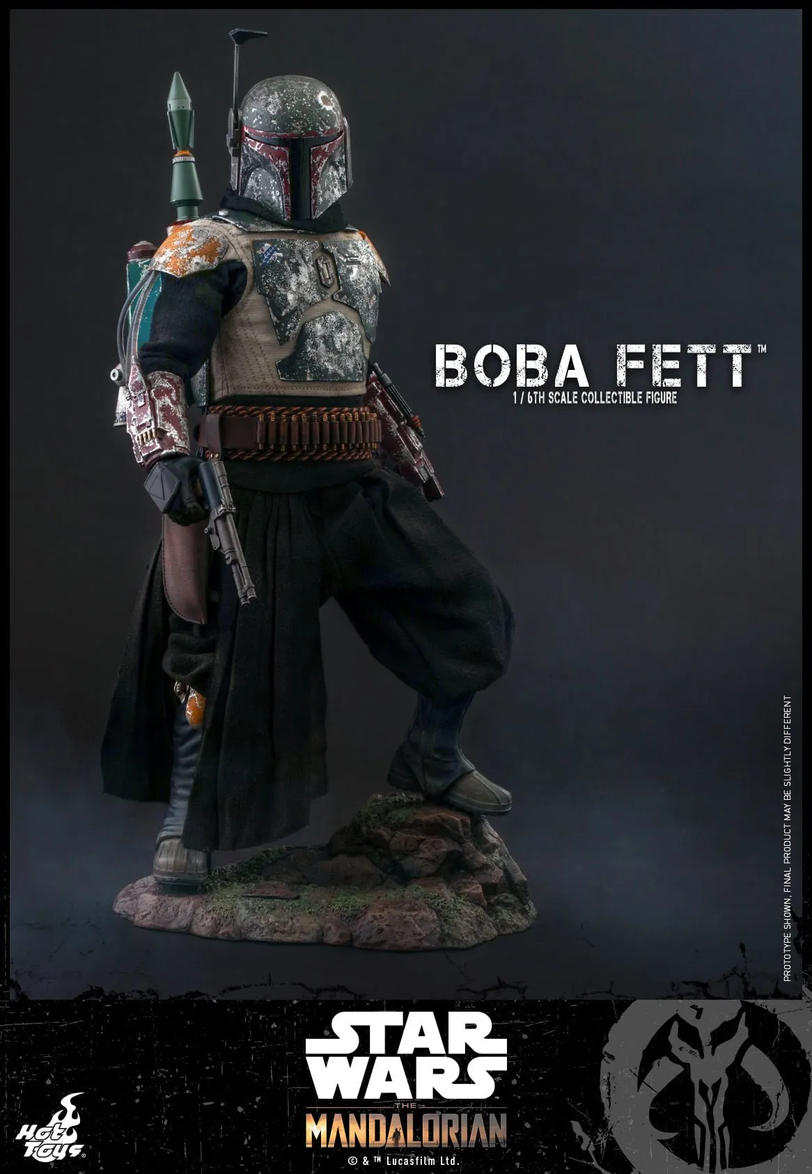 Hot Toys Star Wars The Mandalorian Boba Fett Sixth Scale Figure