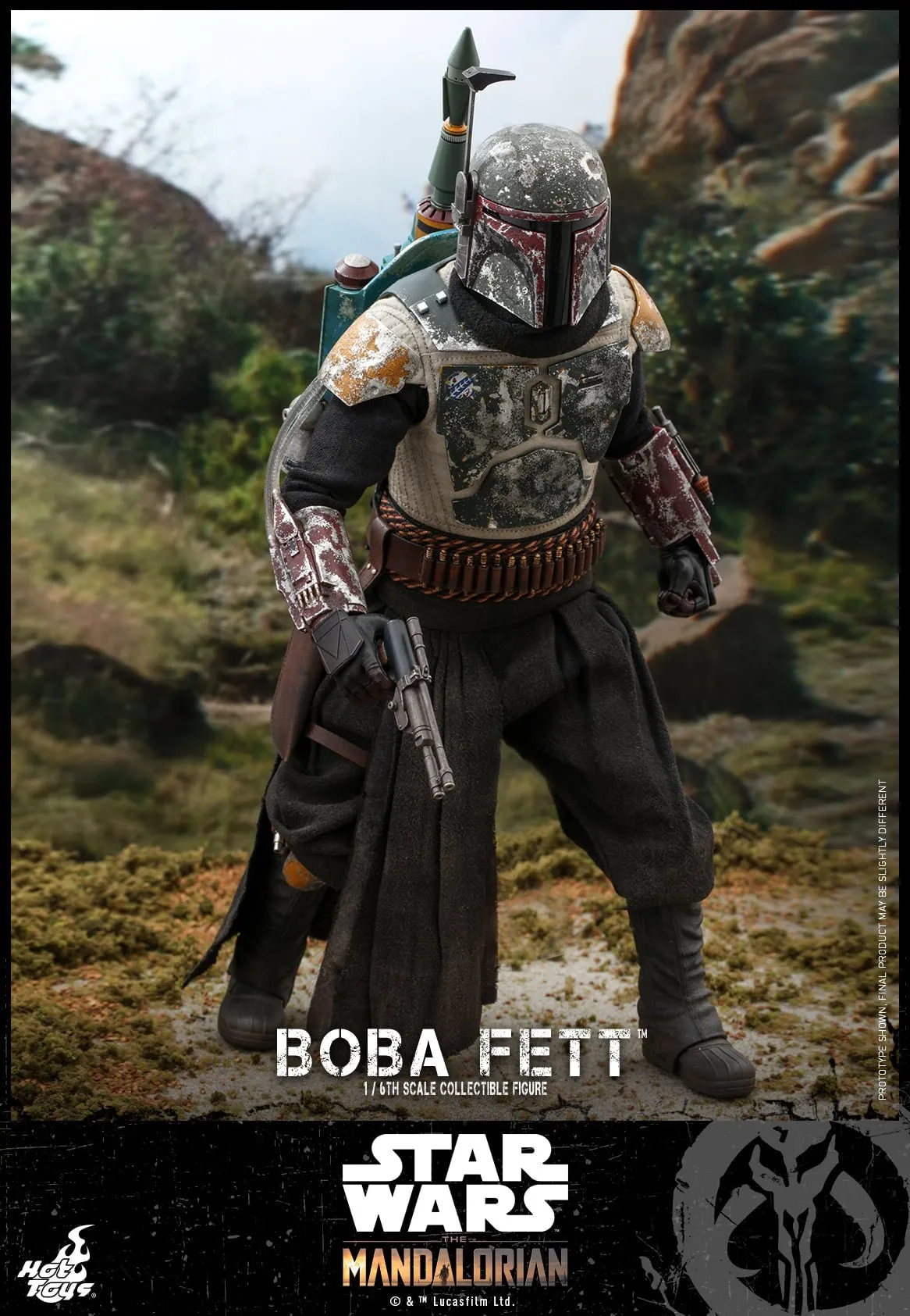 Hot Toys Star Wars The Mandalorian Boba Fett Sixth Scale Figure