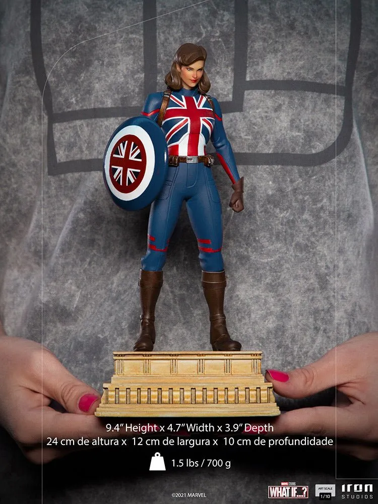 Iron Studios Marvel What If...? Captain Carter BDS Art Scale 1/10 Scale