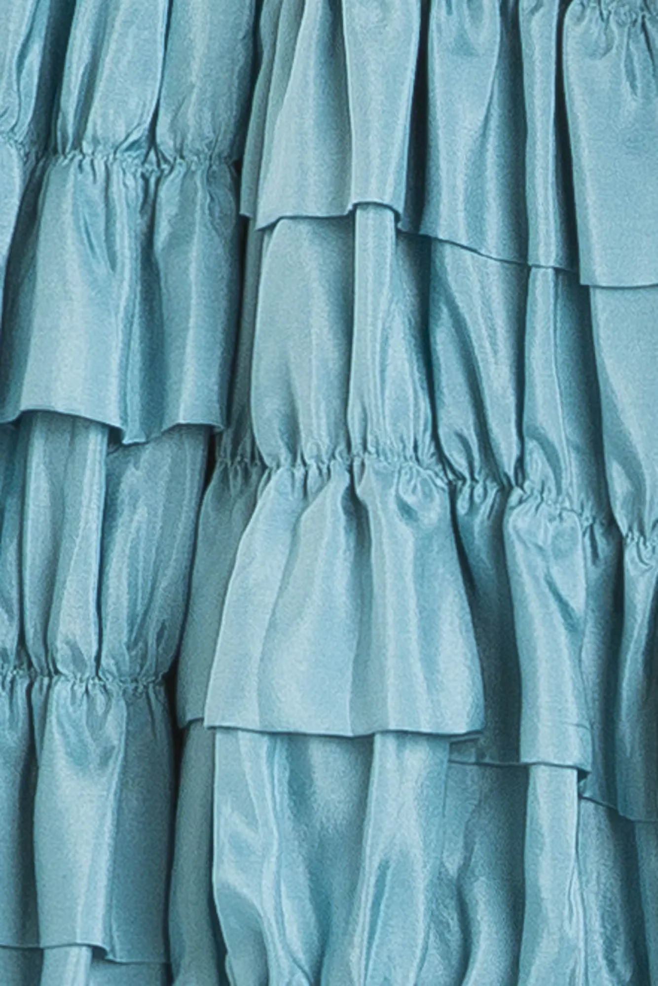 Jean Paul Gaultier - Turquoise Shirt with Ruffles - S