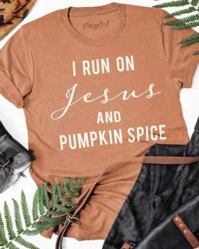 Jesus and Pumpkin Spice Graphic Tee