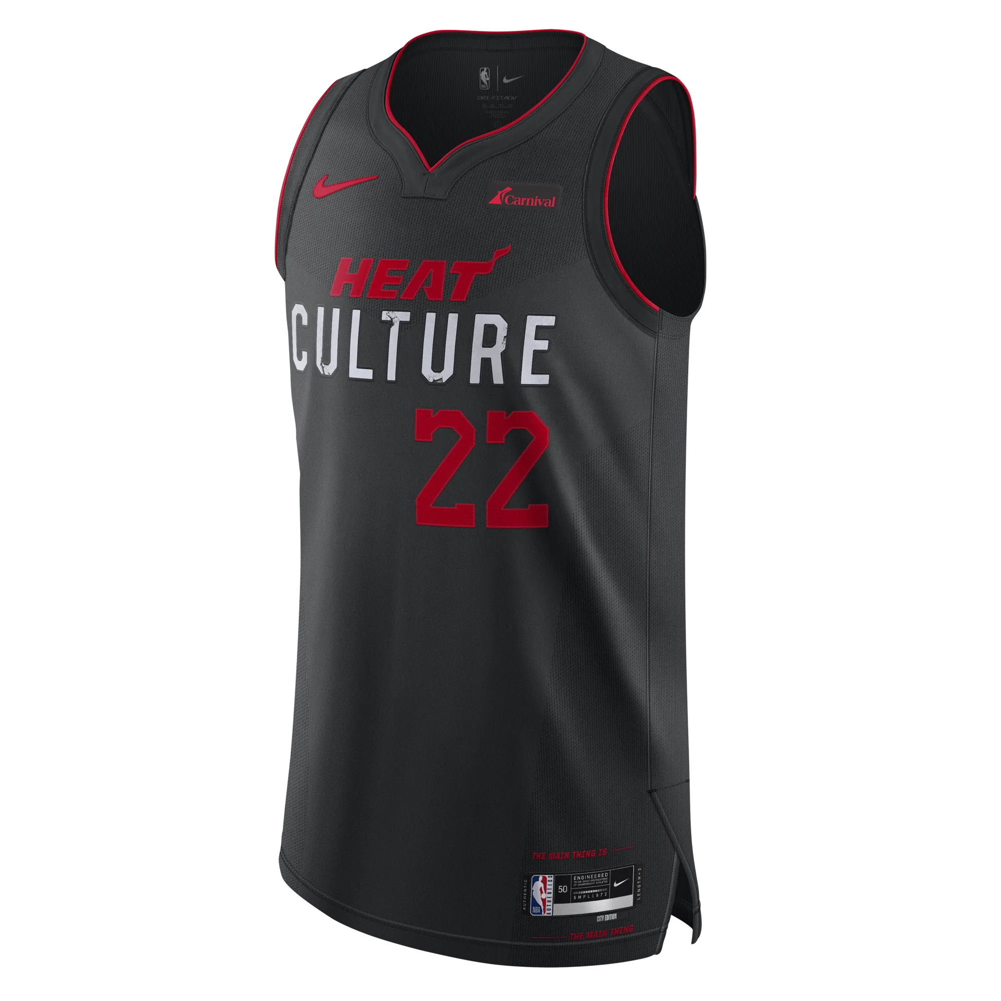 Jimmy Butler Nike HEAT Culture Authentic Jersey