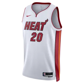 Keshad Johnson Nike Miami HEAT Association White Swingman Jersey