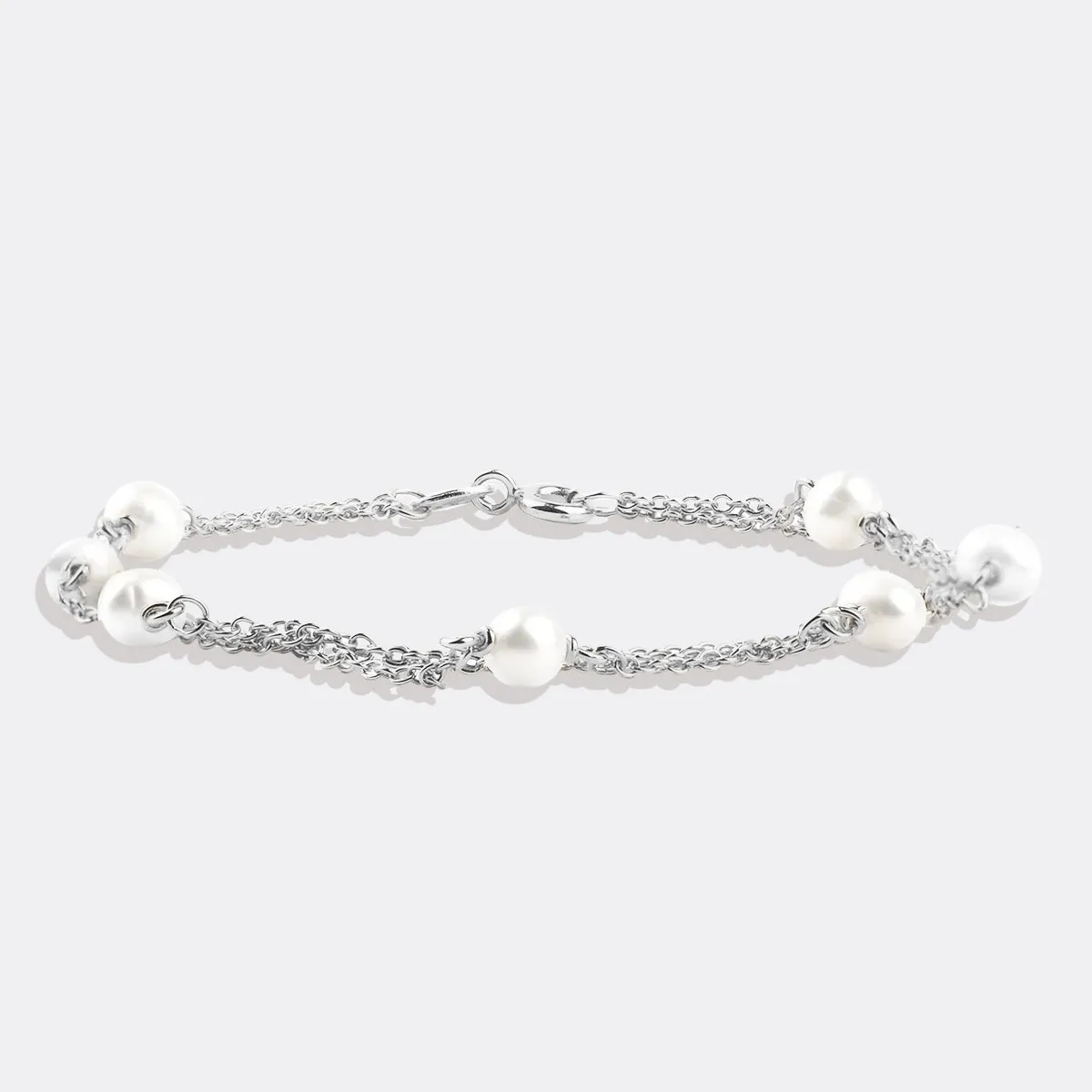 Layered Pearl Bracelet