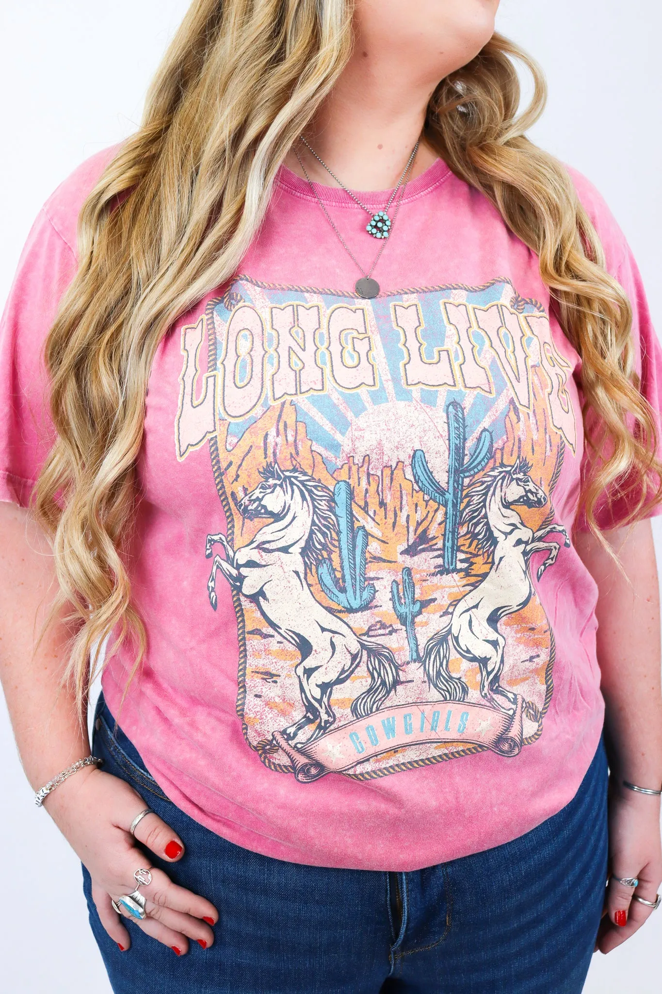 Long Live Cowgirls Vintage Graphic Tee