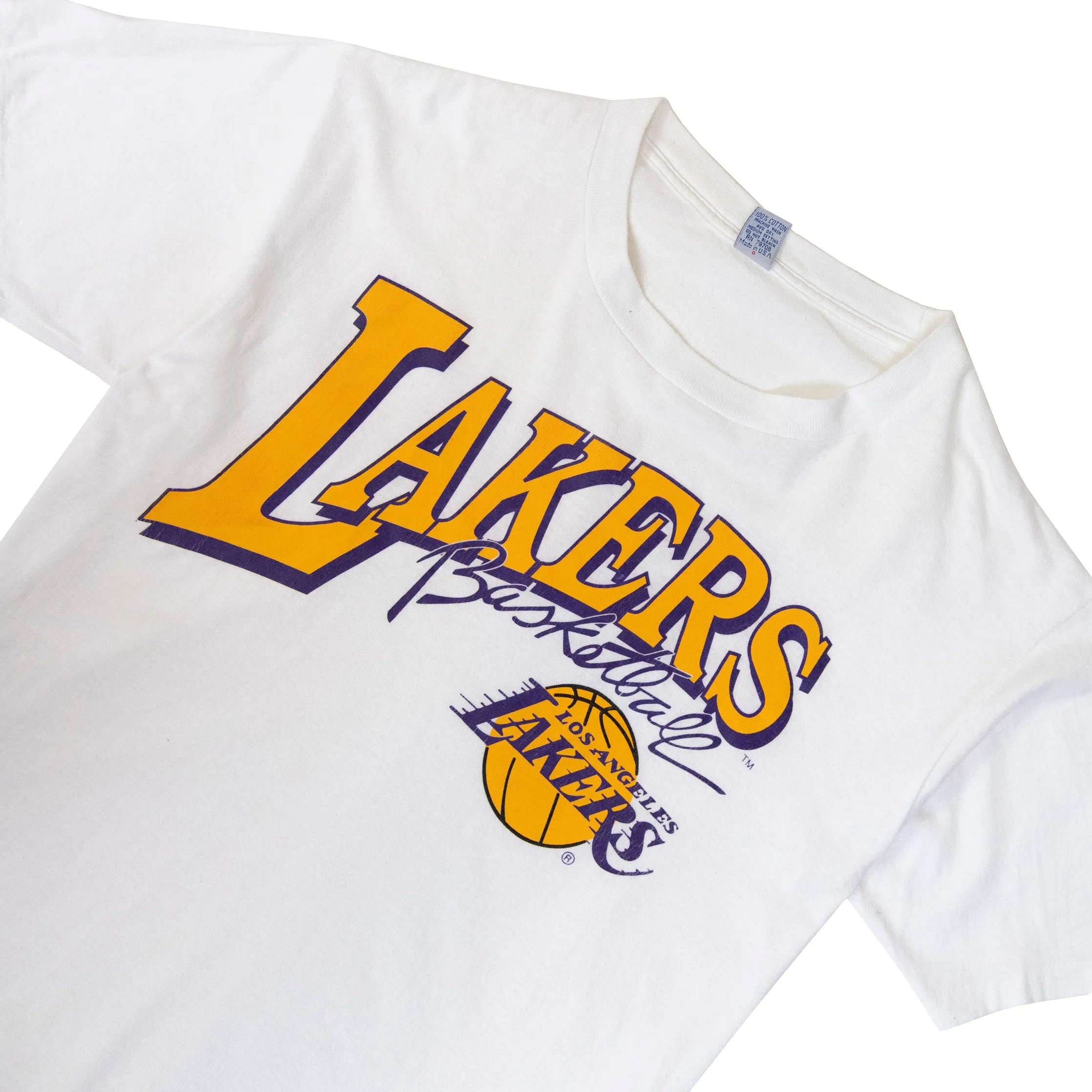 Los Angeles Lakers Single Stitch Tee