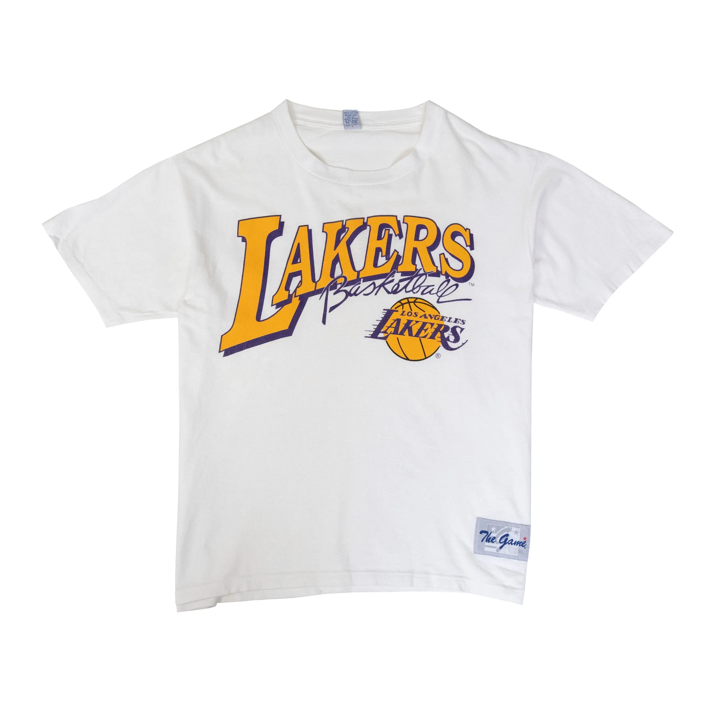 Los Angeles Lakers Single Stitch Tee