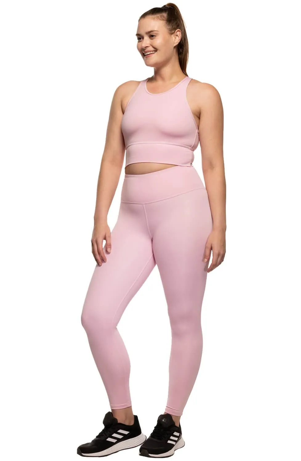 Maya 7/8 Leggings - Rose Quartz