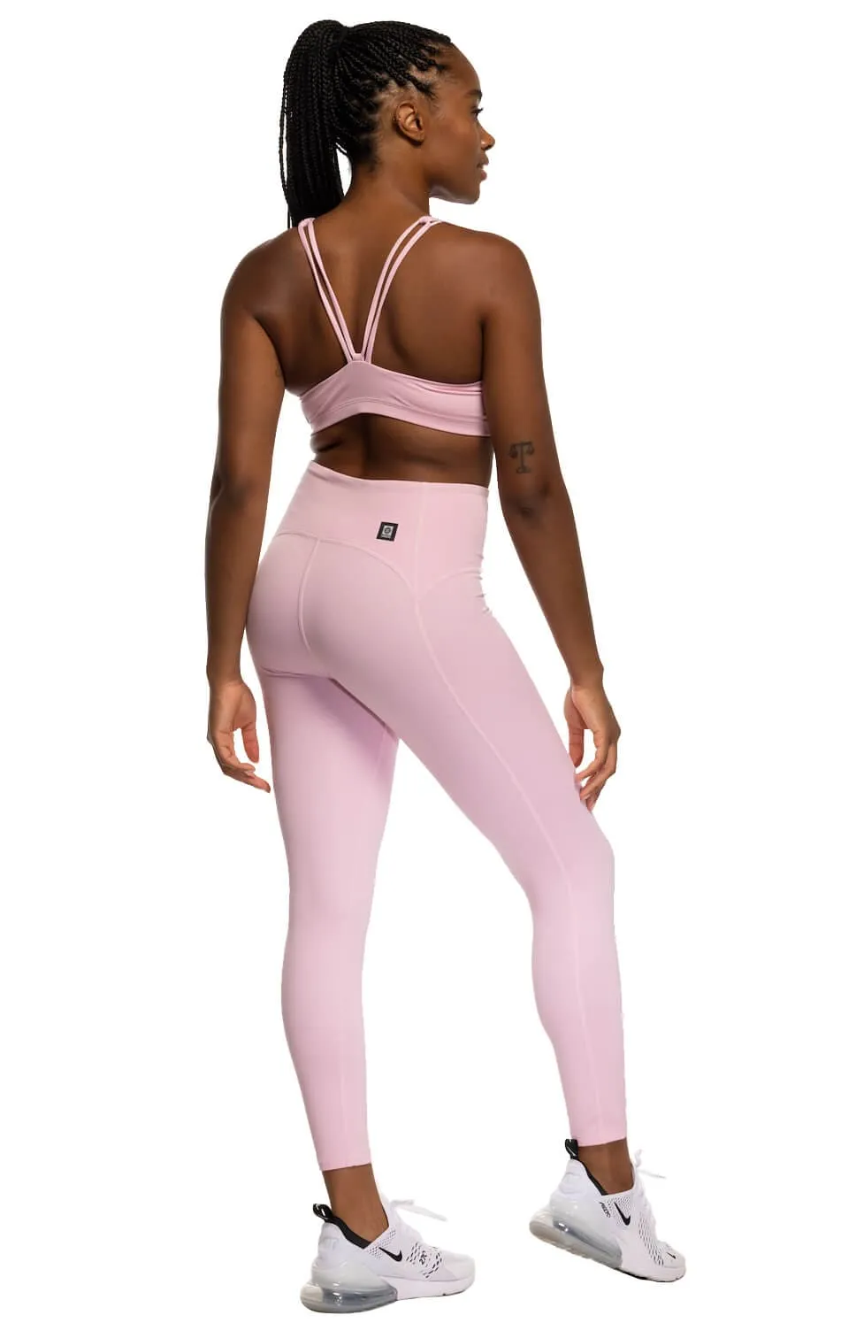 Maya 7/8 Leggings - Rose Quartz