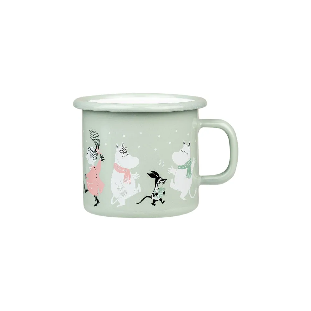 Moomin Enamel Mug 2.5 dl Festive Spirits