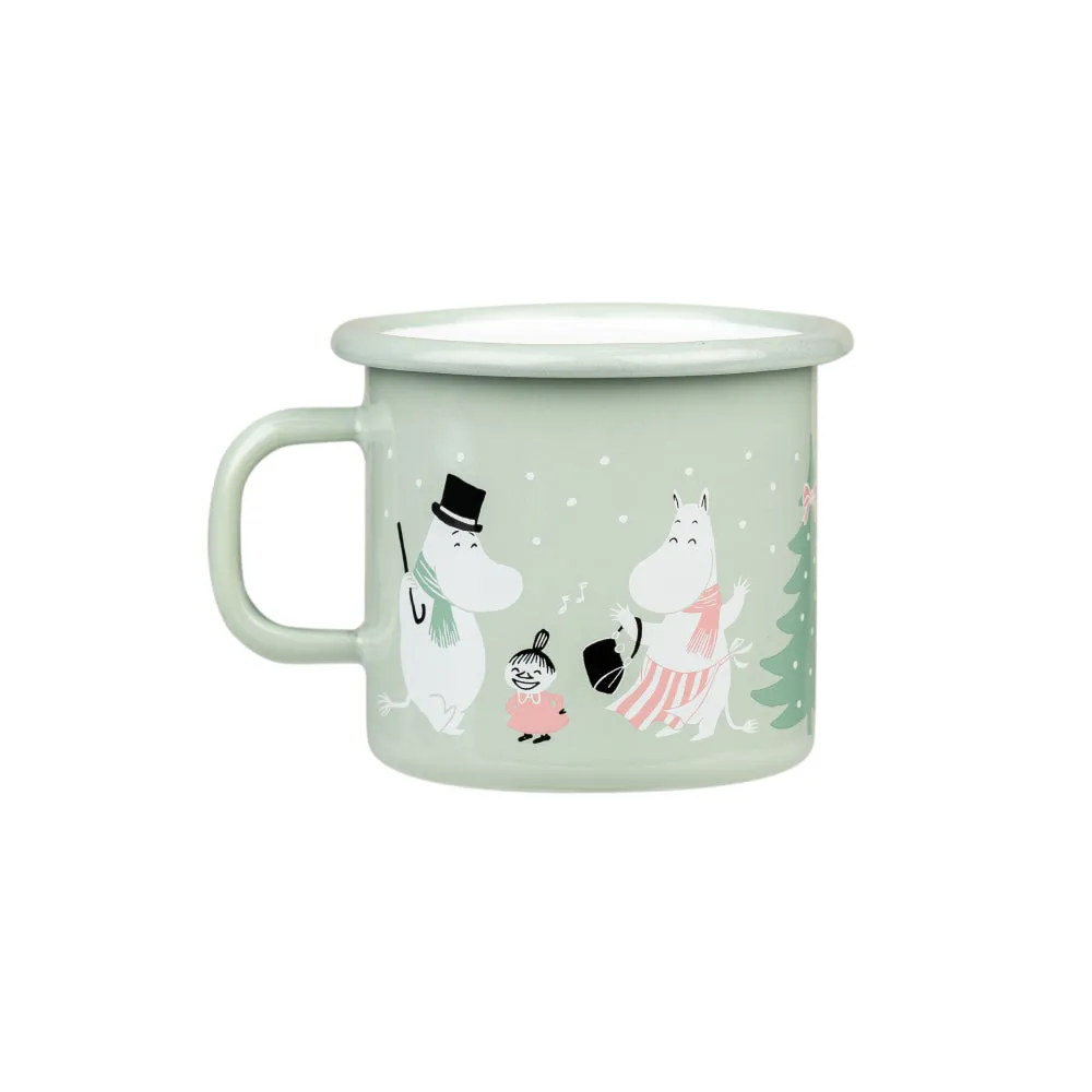 Moomin Enamel Mug 2.5 dl Festive Spirits