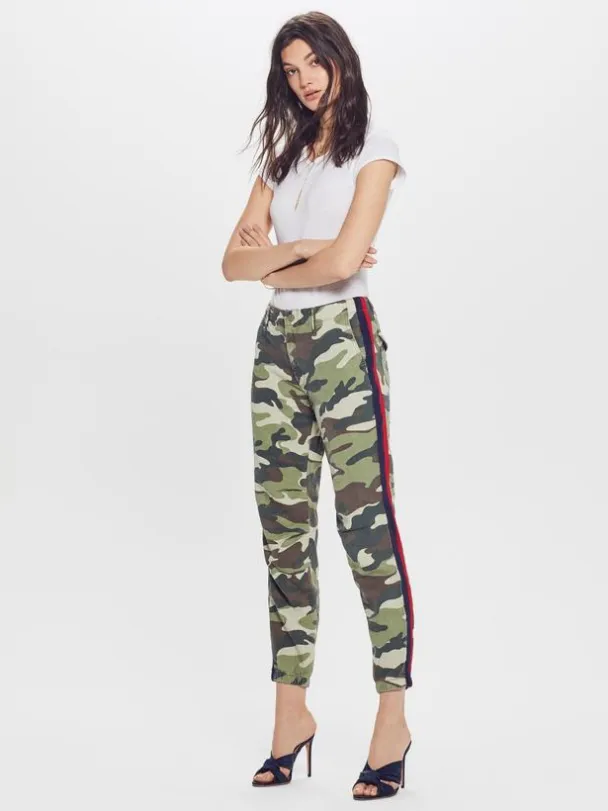 MOTHER - The No Zip Misfit Pant in Double Time Camouflage