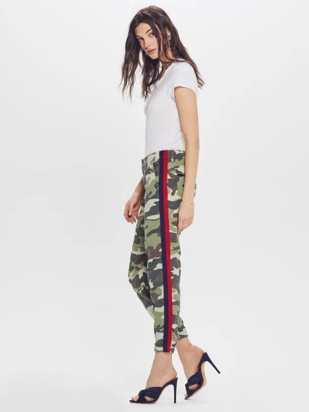 MOTHER - The No Zip Misfit Pant in Double Time Camouflage