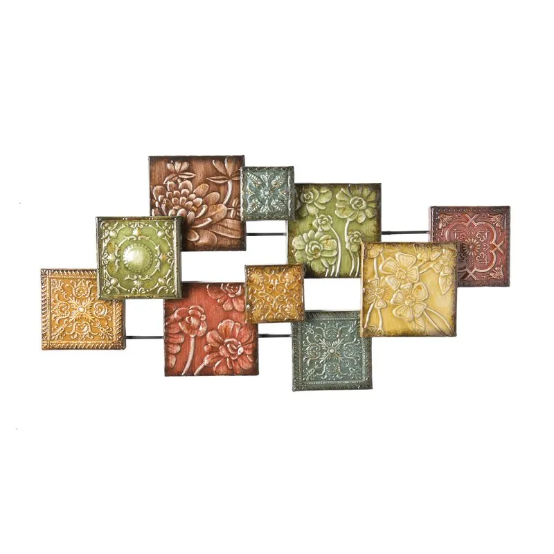 Naireu Square Panel Botanical Wall Decor