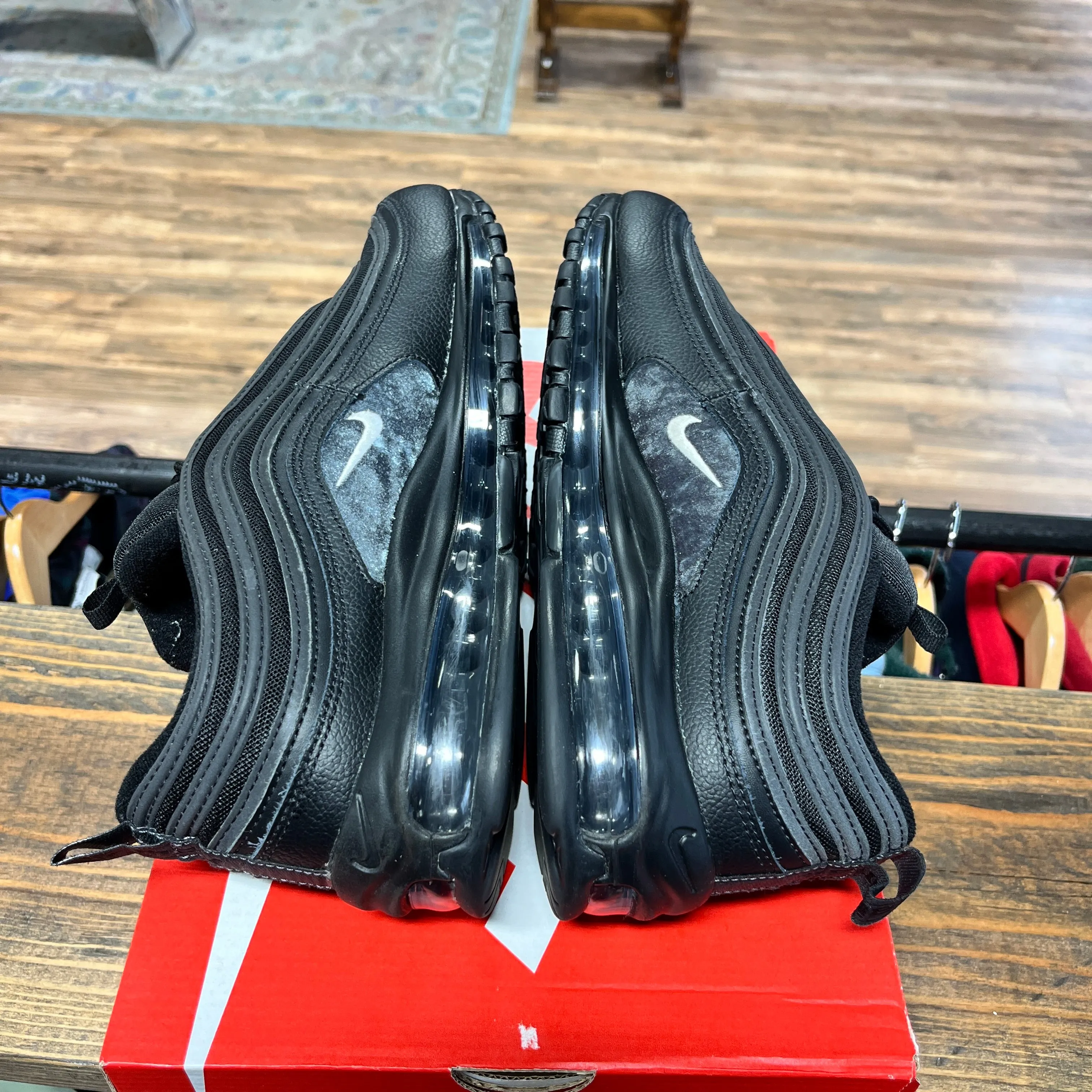 Nike Air Max 97 'Black White Anthracite' Size 11.5