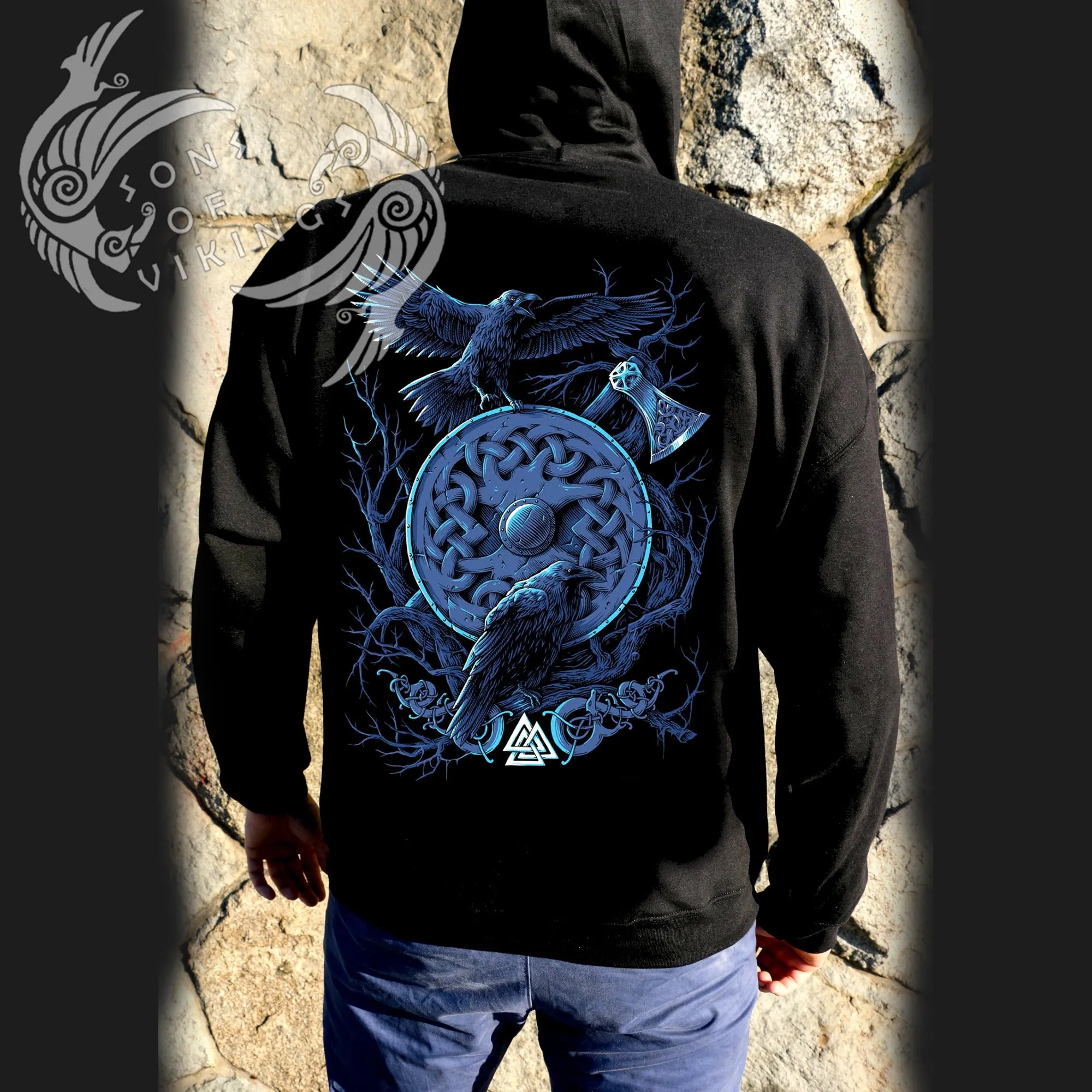 Norse Ravens Hoodie