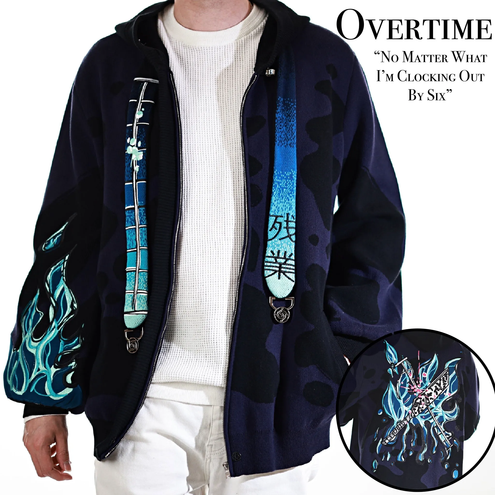 Overtime Zipper Hoodie Preorder