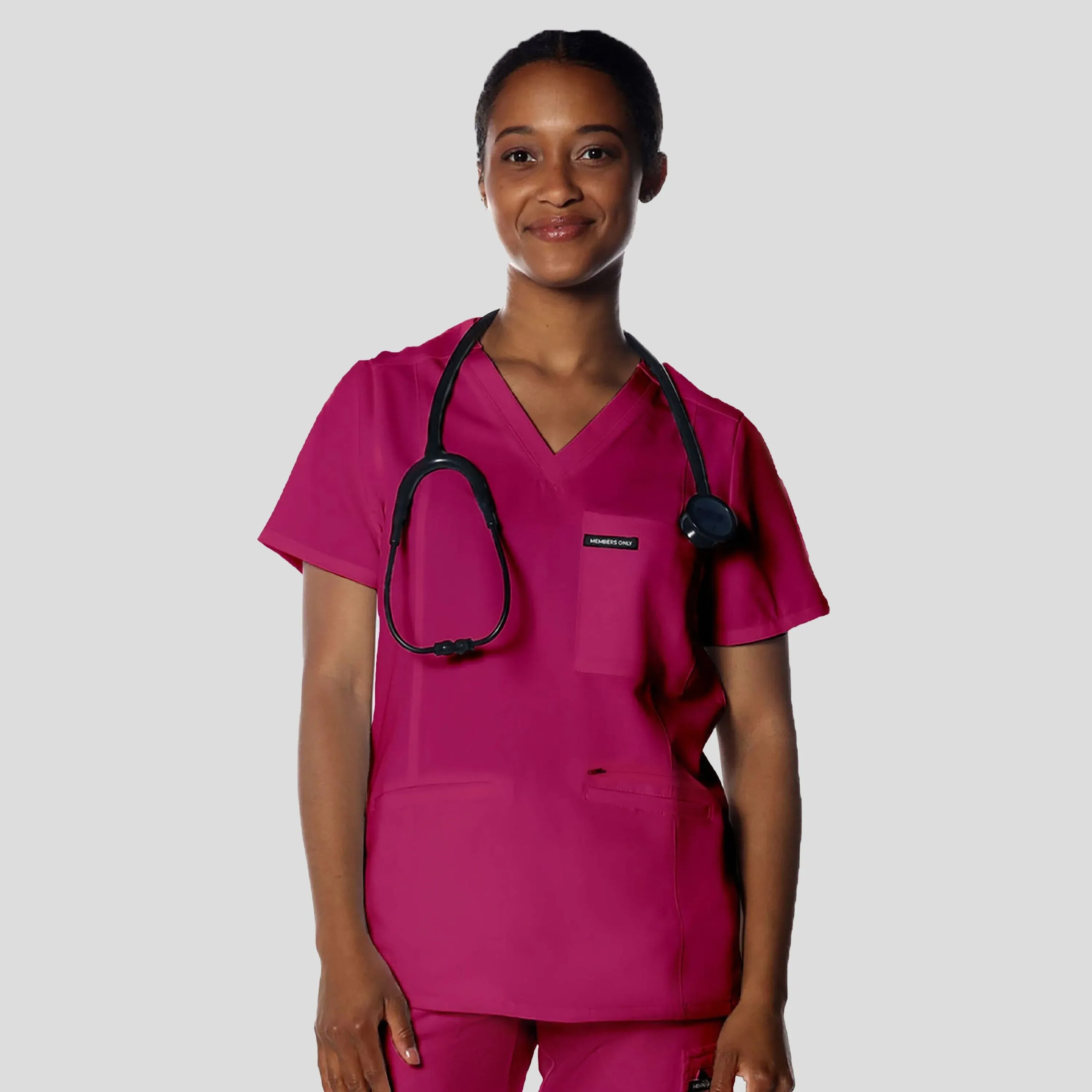 Palermo 4-Pocket Scrub Top