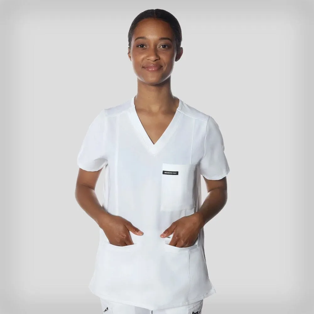 Palermo 4-Pocket Scrub Top